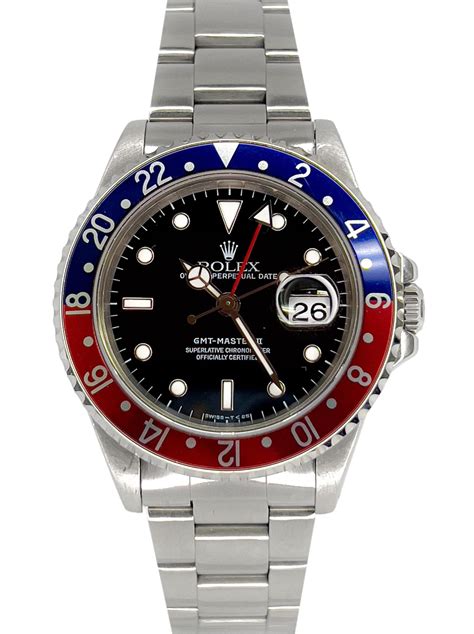 rolex gmt-master ii 16710 pepsi bezel stainless steel|rolex pepsi new price.